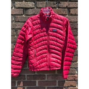 Patagonia Women's Sz XS Down Jacket Pink Packable Puffer Gorpcore Hiking Travel